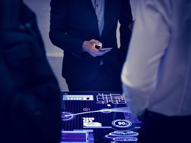 Hands holding using smartphone in technology meeting Hands holding using smartphone in technology meeting