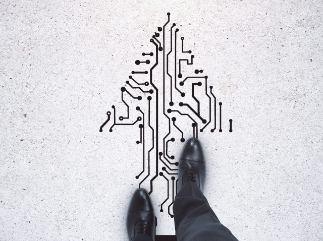 top-view-of-businessman-feet-standing-on-abstract-2026-01-11-08-40-35-utc