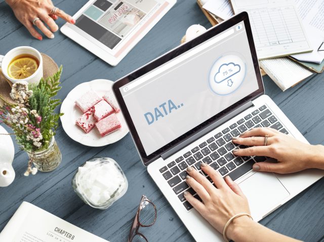 Data The Cloud Storage Information Concept