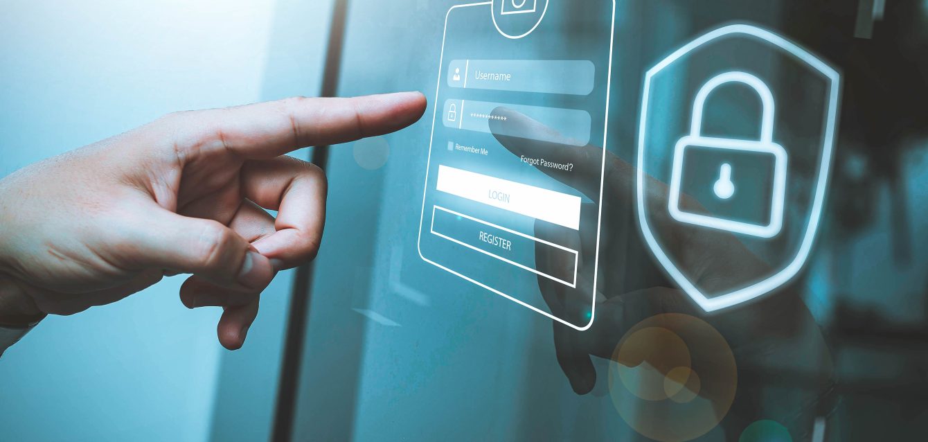 pointing finger cheerful touchscreen choice user security lock k