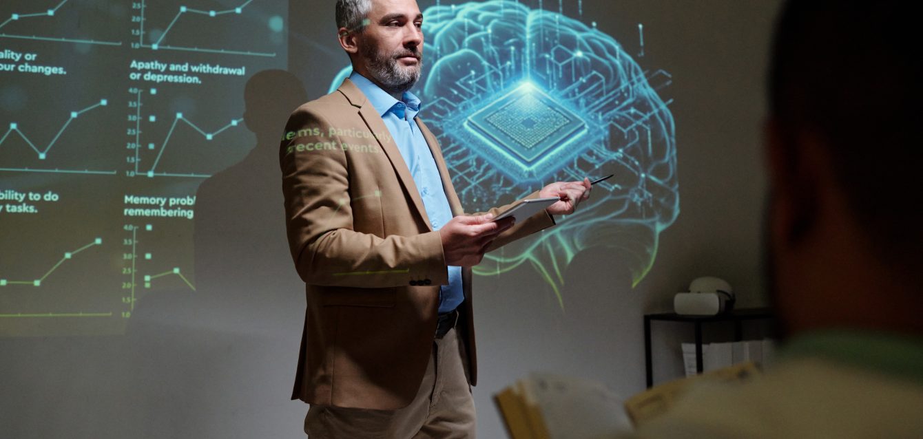 Neurologist Speaking on Future of Medicine